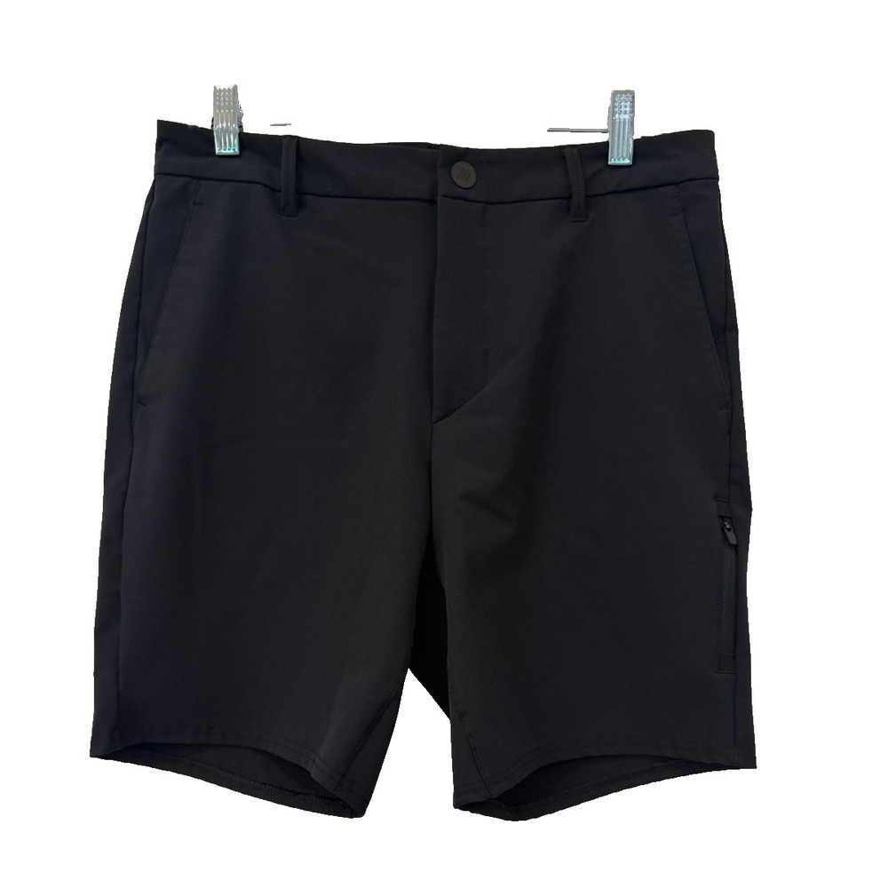 Men's All In‎ Motion Golf Athletic Shorts Black Lightweight Stretch Size 32